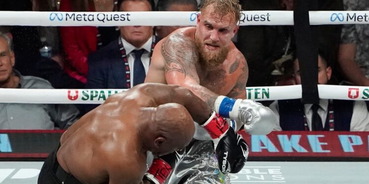 Jake Paul venció por decisión unánime a Mike Tyson