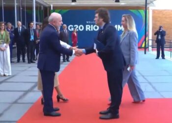 Lula y Milei se estrechan la mano por primera vez en la cumbre del G20 de Río