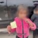 Niña migrante rescatada en la frontera contó que llegó sola a EEUU para encontrar a sus padres (Video)