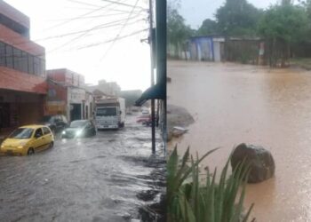 Lara: lluvias torrenciales provocan inundaciones y daños en viviendas