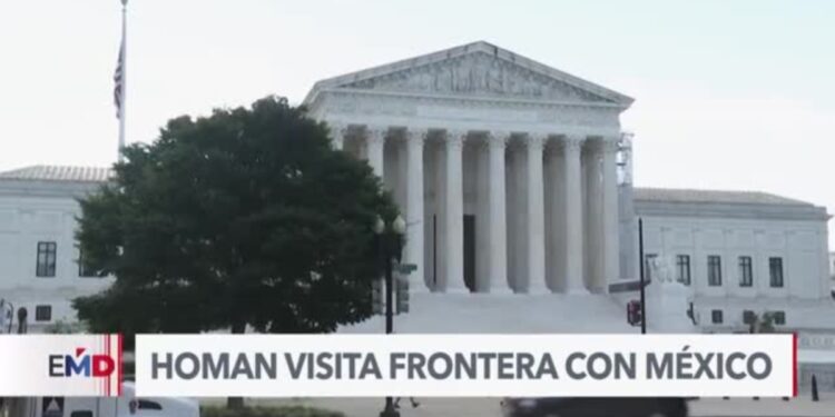 Zar fronterizo de Trump visita frontera Texas-México