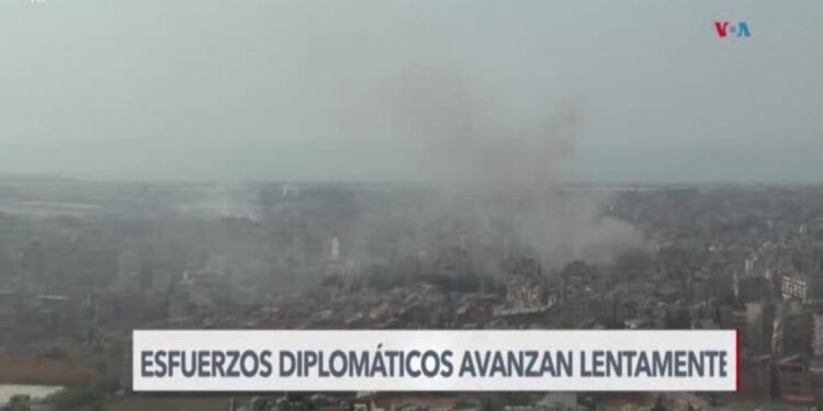 Avanzan lentamente los esfuerzos en busca de un cese al fuego en el Líbano y Gaza