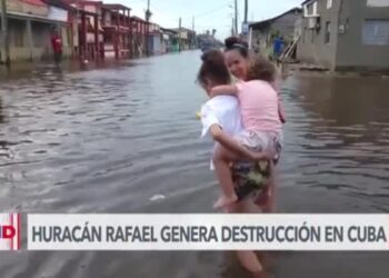 Evalúan daños de huracán Rafael en Cuba y advierten por amenaza en costas de México