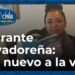Migrante salvadoreña supera las adversidades y vuelve a la vida