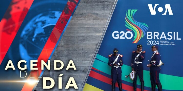 Líderes mundiales llegan a Río de Janeiro para la Cumbre del G20