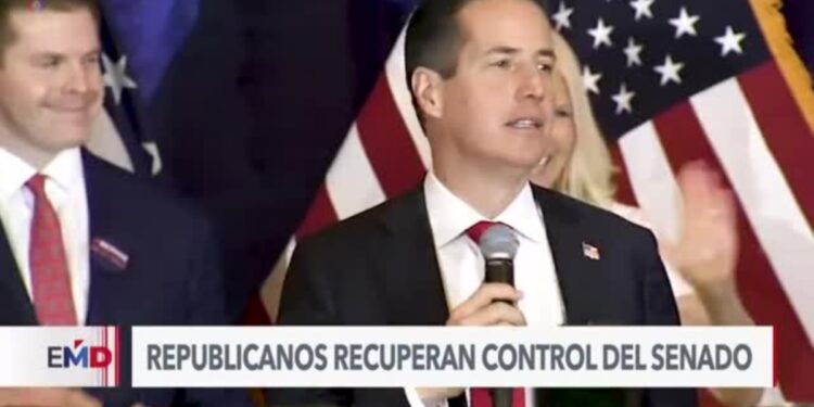 Partido Republicano logra mayoría en el Senado de EEUU