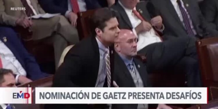 Republicanos divididos sobre nominación de Matt Gaetz a Fiscal General
