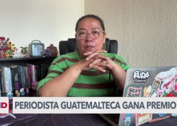 Periodista guatemalteca gana premio