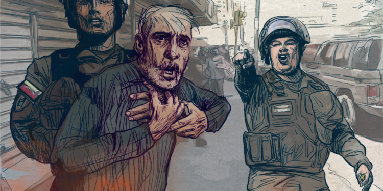 “te ponen el ojo y terminas preso o muerto”