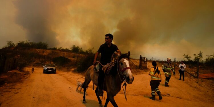 Detienen a otras cuatro personas por su presunta responsabilidad en megaincendio que devastó a Chile