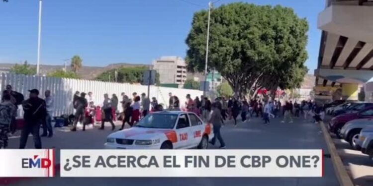 Preocupa a migrantes en México el posible fin de la aplicación CBP One