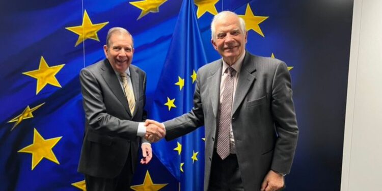 En Bruselas, Edmundo González Urrutia ratifica compromiso para restaurar la democracia