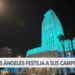 Los Ángeles festeja el campeonato de los Dodgers en el béisbol de grandes ligas