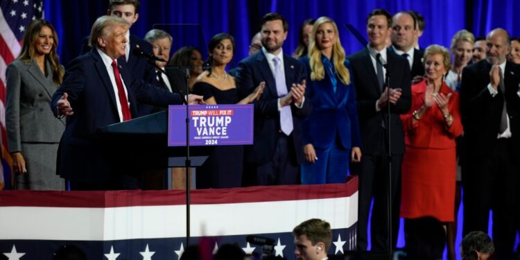 Trump avanza rápidamente para considerar nombramientos clave