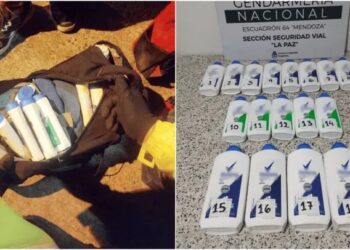 Argentina: Estuvo preso por transportar dos kilos de cocaína, pero descubrieron que era talco