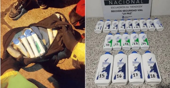 Argentina: Estuvo preso por transportar dos kilos de cocaína, pero descubrieron que era talco