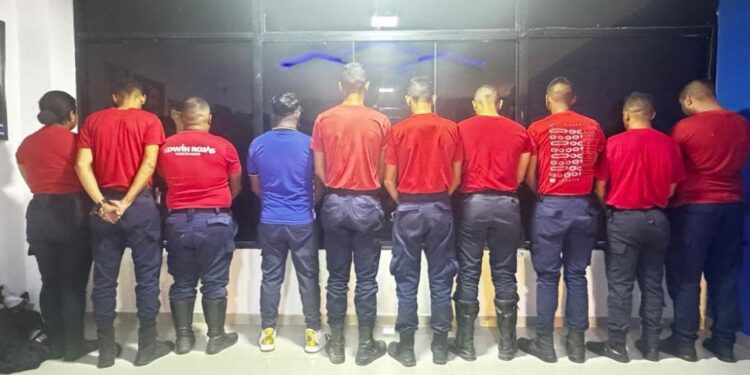 Diez funcionarios de la PNB fueron detenidos por allanamiento irregular en Cumaná