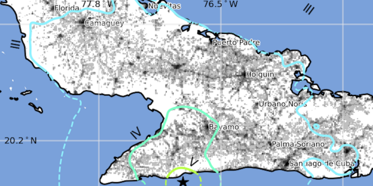 Potente terremoto sacude costa de Cuba