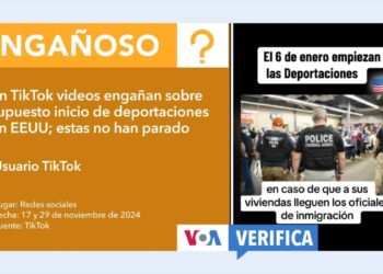 Estos videos de TikTok sobre el supuesto inicio de deportaciones en EEUU son engañosos