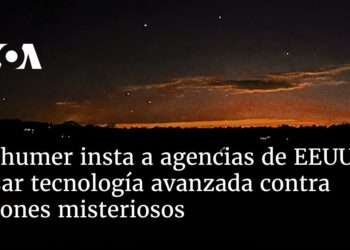 Schumer insta a agencias de EEUU a usar tecnología avanzada contra drones misteriosos