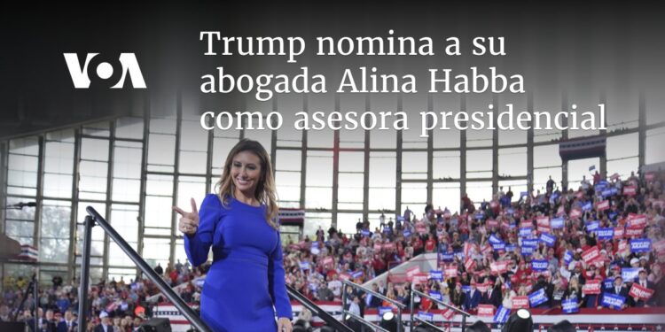 Trump nomina a su abogada Alina Habba como asesora presidencial