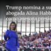 Trump nomina a su abogada Alina Habba como asesora presidencial