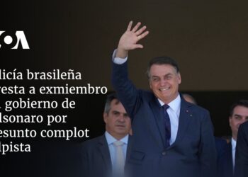 Policía brasileña arresta a exmiembro del gobierno de Bolsonaro por presunto complot golpista