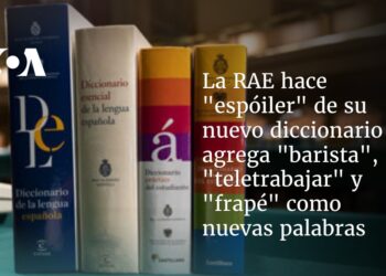 La RAE hace «espóiler» de su nuevo diccionario y agrega «barista», «teletrabajar» y «frapé» como nuevas palabras