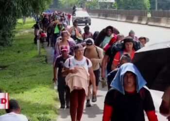 Nueva caravana de migrantes busca llegar a Estados Unidos