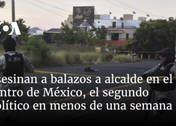 Asesinan a balazos a alcalde en el centro de México, el segundo político en menos de una semana