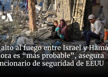 El alto al fuego entre Israel y Hamás ahora es “más probable”, asegura funcionario de EEUU