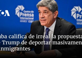 Cuba califica de irreal la propuesta de Trump de deportar masivamente a inmigrantes