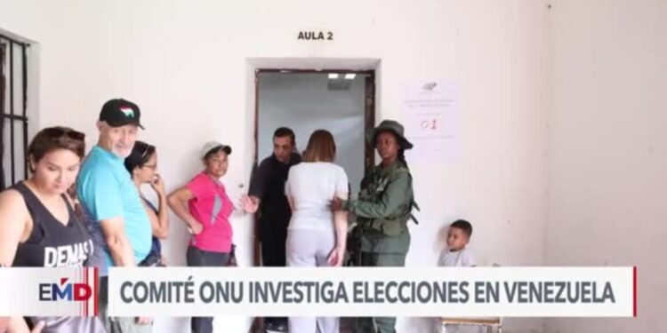 Comité de la ONU investiga presidenciales de Venezuela