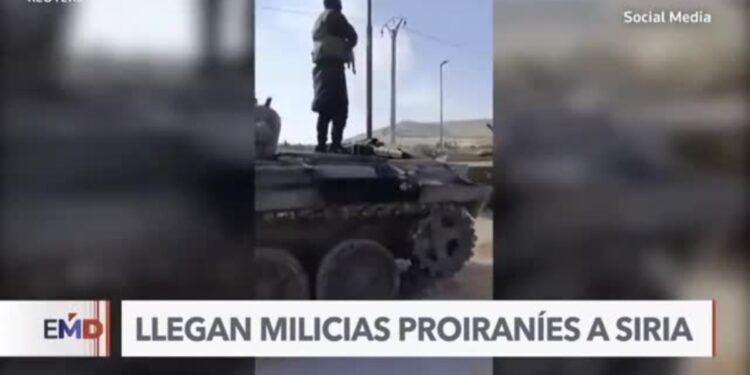 Milicias proiraníes llegan a Siria para apoyar a Bashar al-Assad