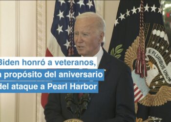Biden honra a veteranos del ataque a Pearl Harbor en su 83 aniversario
