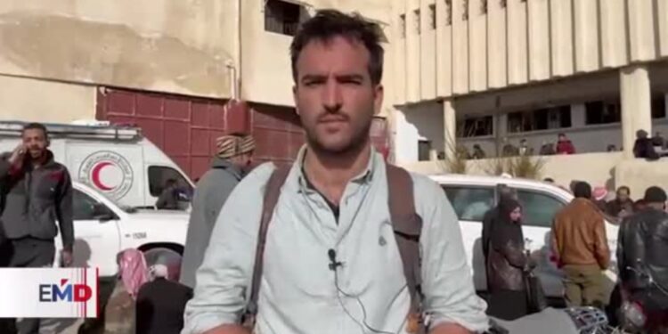 Visita a la cárcel del horror en Siria