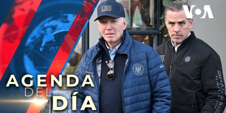 Presidente Biden anunció que indultará a su hijo Hunter, quien enfrenta dos casos federales