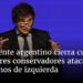 Presidente argentino cierra cumbre de líderes conservadores atacando a gobiernos de izquierda