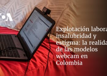 la realidad de las modelos webcam en Colombia