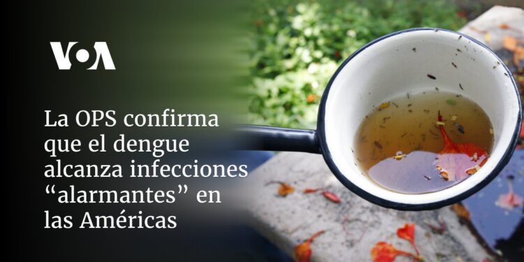 La OPS confirma que el dengue alcanza infecciones “alarmantes” en las Américas