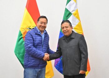 Luis Arce va a la reunión de la ALBA y deja el mando de Bolivia a David Choquehuanca