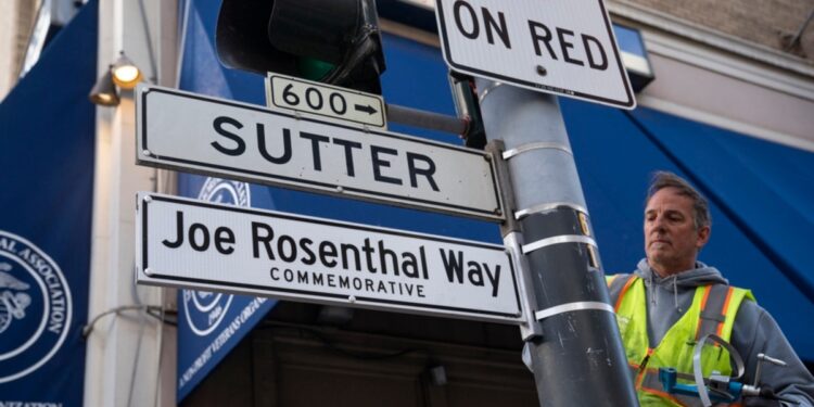 San Francisco bautiza calle con nombre de un fotógrafo de Iwo Jima de Associated Press