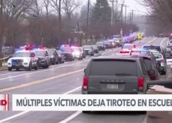 Múltiples víctimas deja tiroteo en escuela