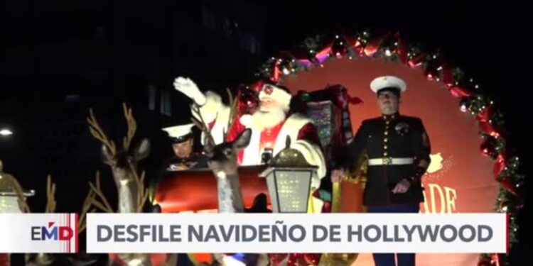 Hollywood celebra el inicio de la temporada navideña