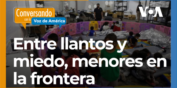 Menores migrantes no acompañados en la frontera sur de EEUU