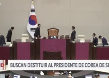 Buscan destituir al presidente de Corea de Sur