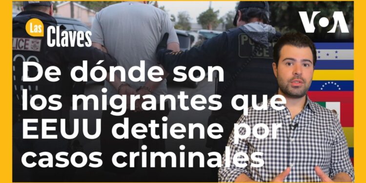 ¿De qué países de América Latina provienen los inmigrantes con más arrestos en EEUU?