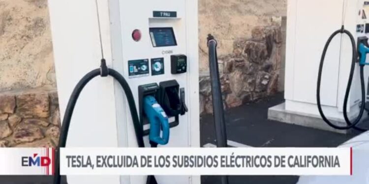 Controversia por exclusión de Tesla en subsidios eléctricos de California