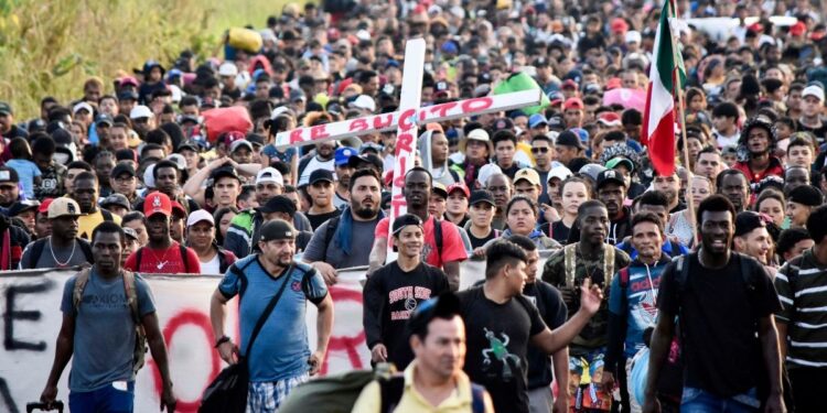 Nueva caravana de migrantes busca llegar a EEUU antes de que Trump asuma la presidencia