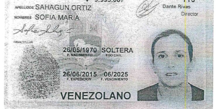 Sofía Sahagún, la española que desapareció desde hace 50 días en Venezuela